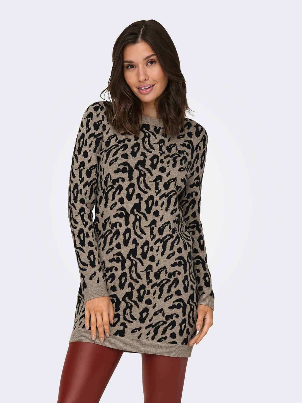 Vestido animal print de Only