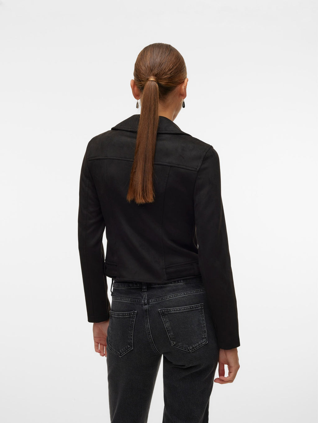 Cazadora biker en suede de Vero moda