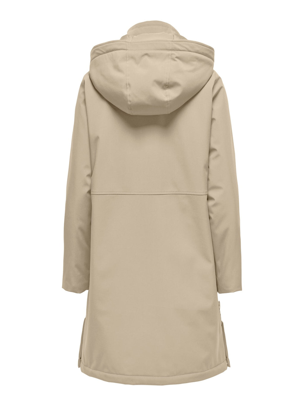 Parka larga con capucha de Only