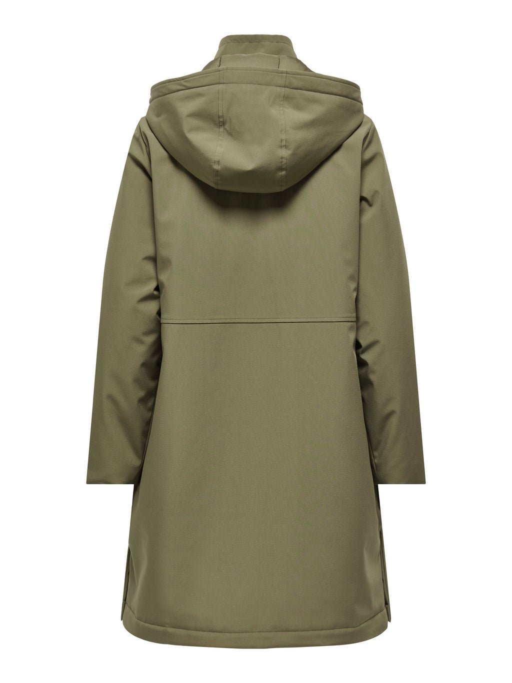 Parka larga con capucha de Only