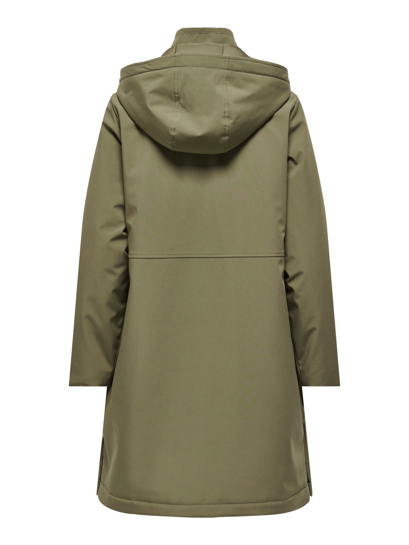 Parka larga con capucha de Only