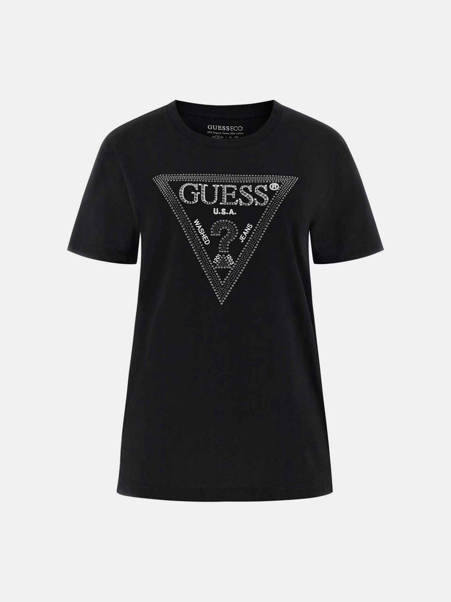 Camiseta con perdreria .de Guess