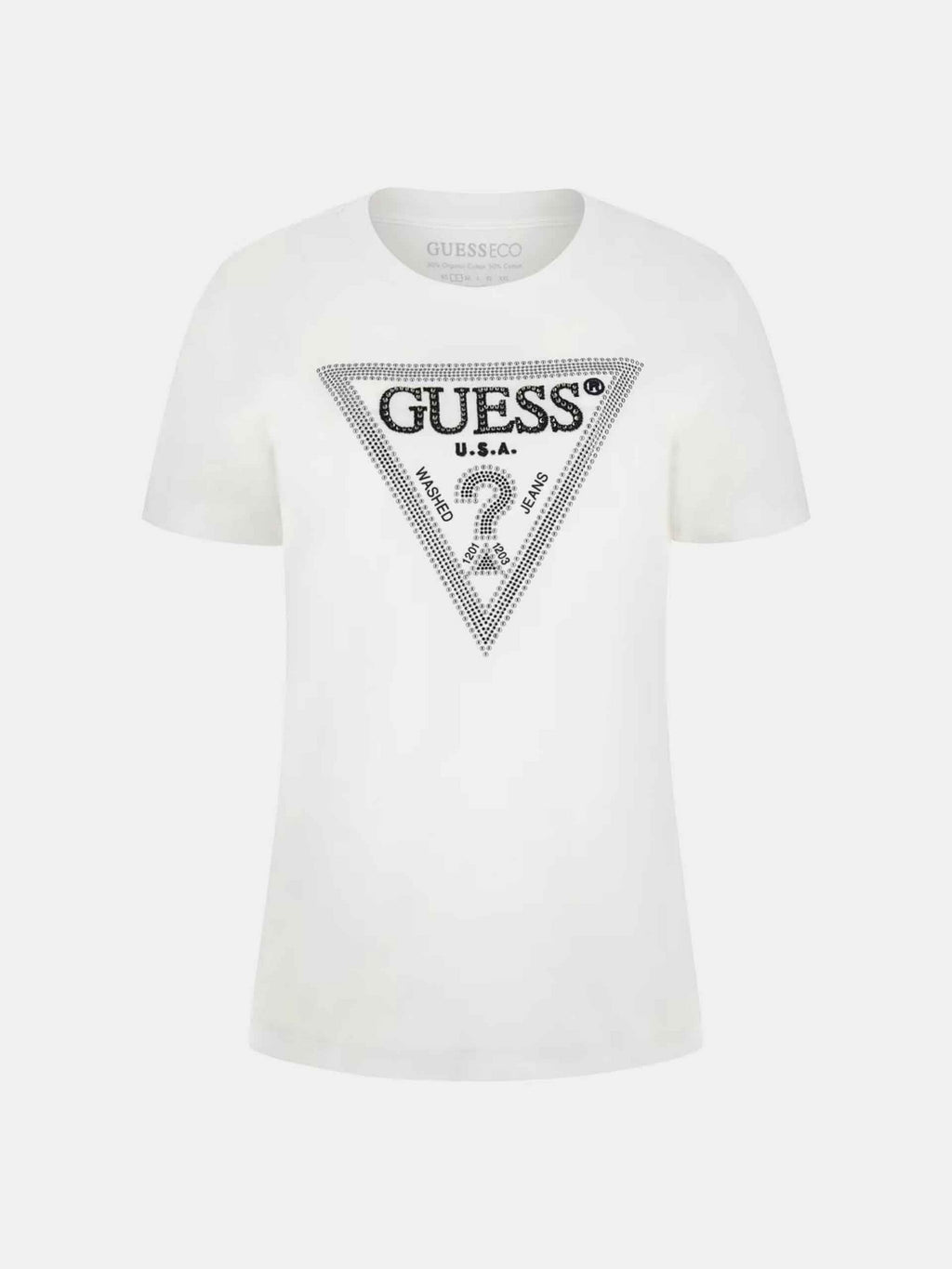 Camiseta con perdreria .de Guess