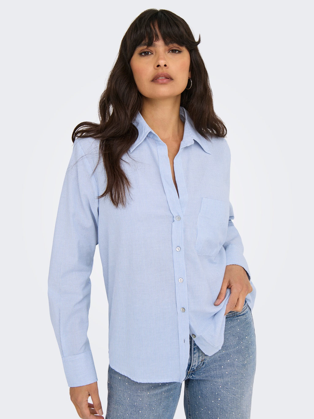 Camisa rayas de only