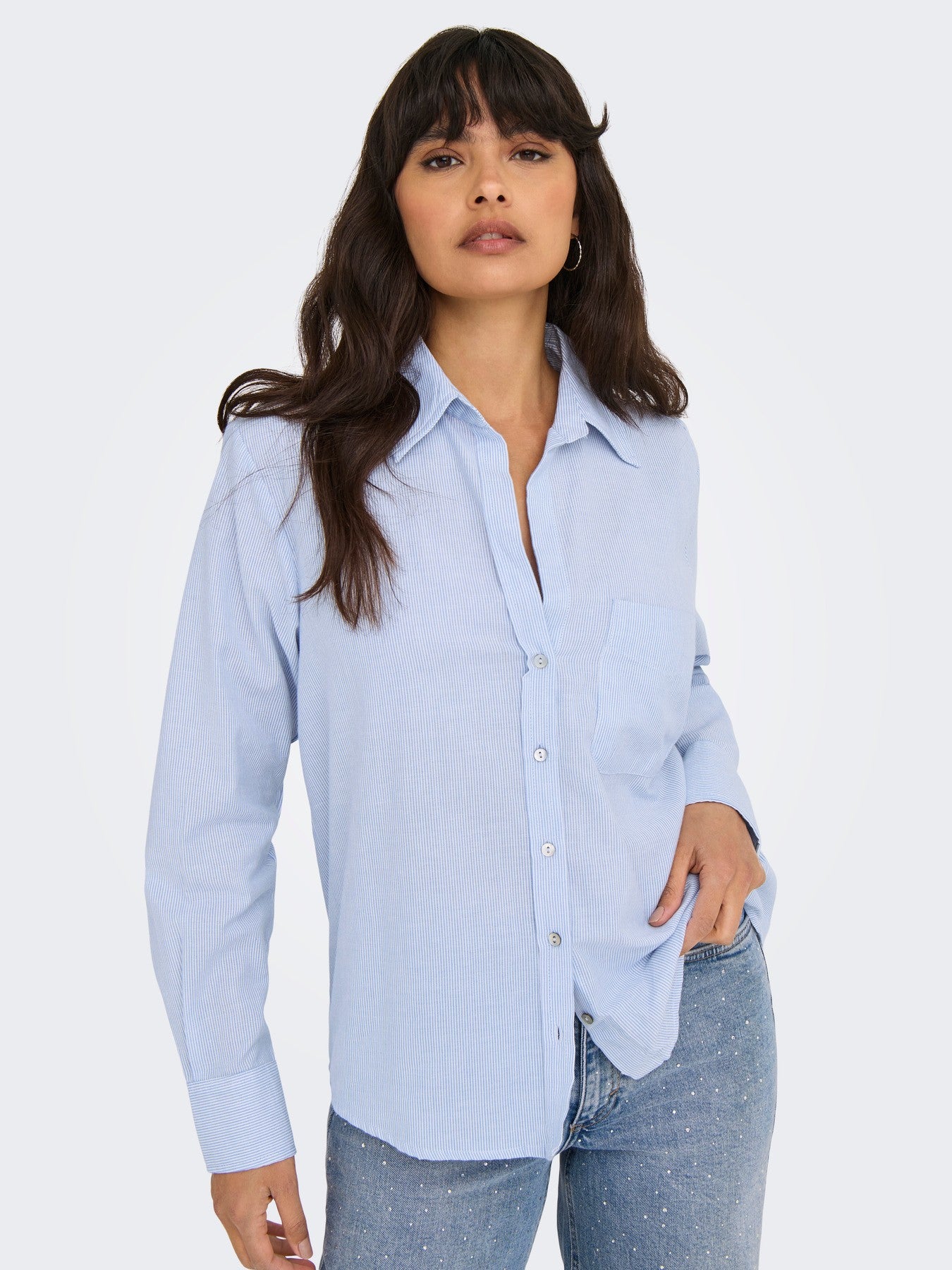 Camisa rayas de only