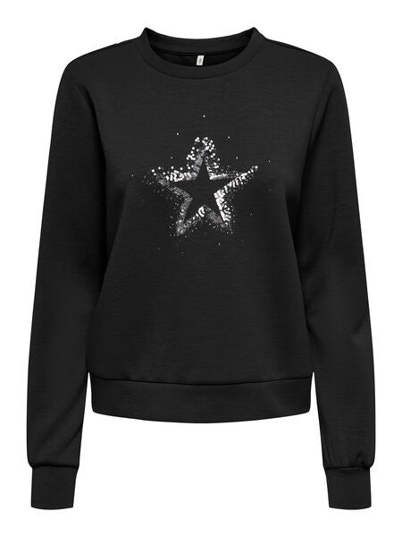 Sudadera con estrella de Only