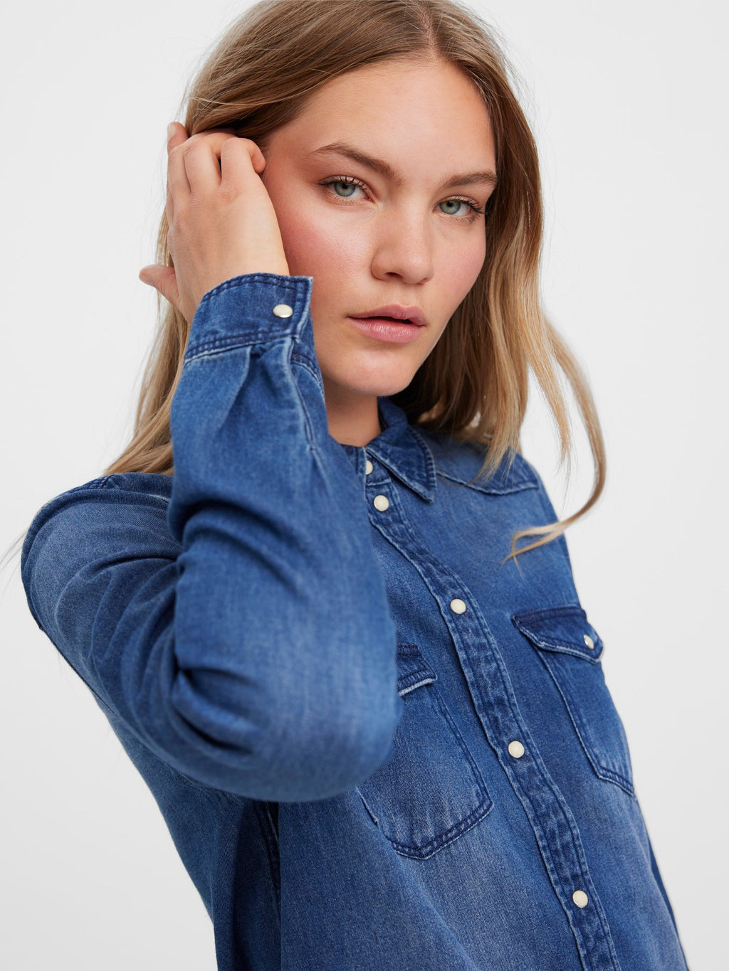 Camisa vaquera slim de Vero Moda