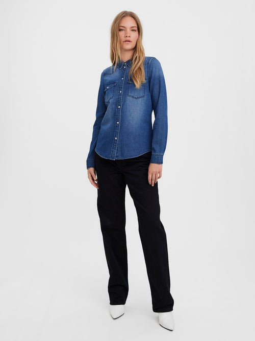 Camisa vaquera slim de Vero Moda