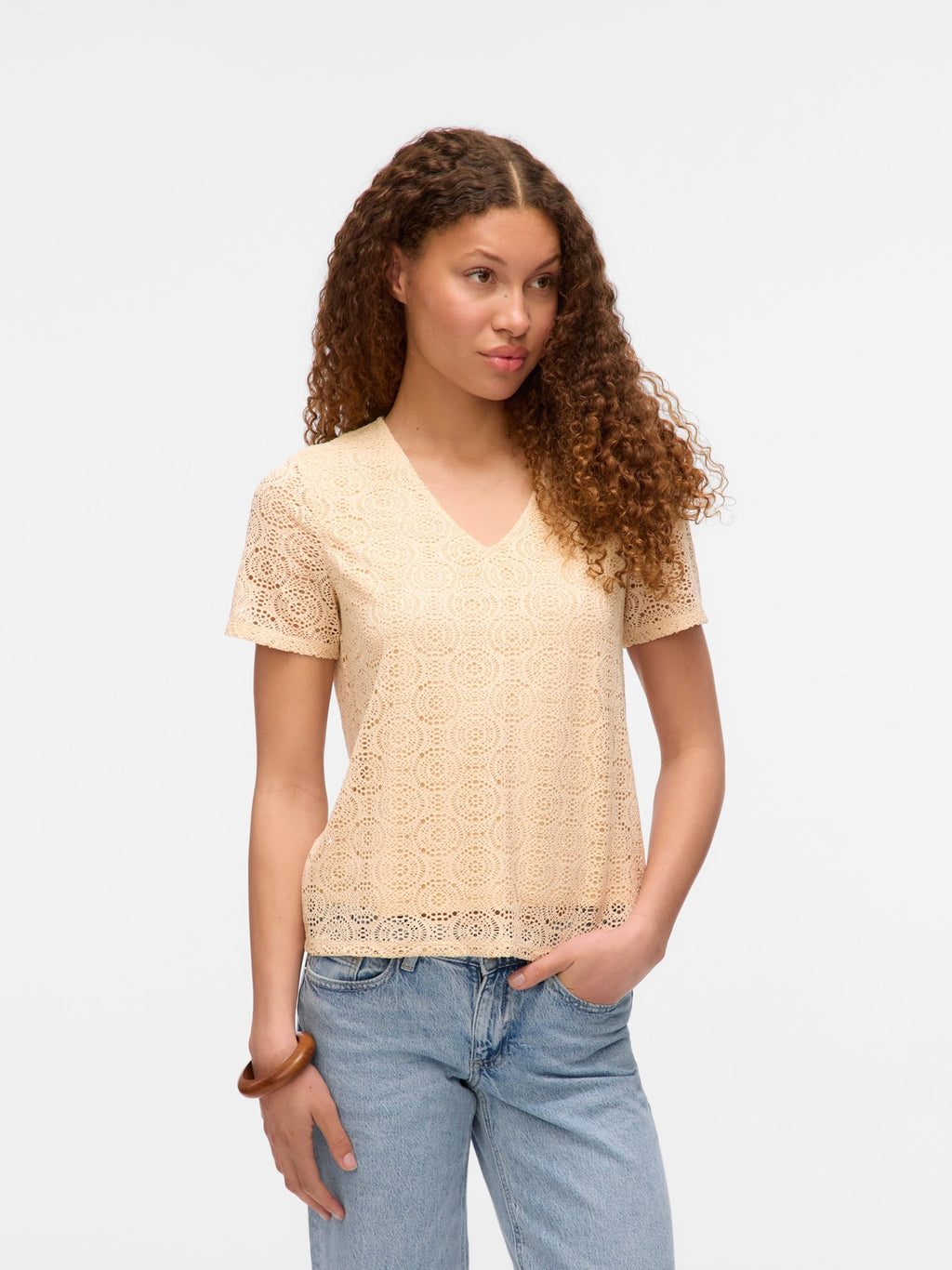 Top encaje de Vero Moda