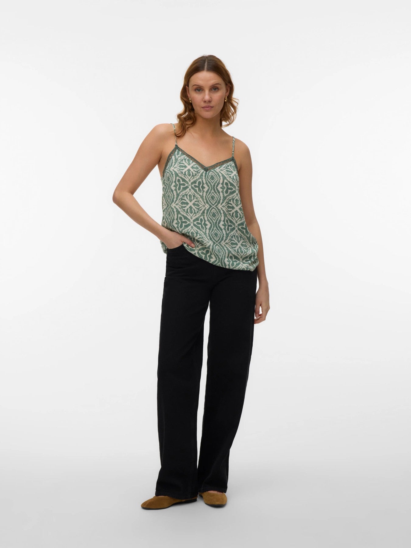 top estampado tirantes de Vero Moda