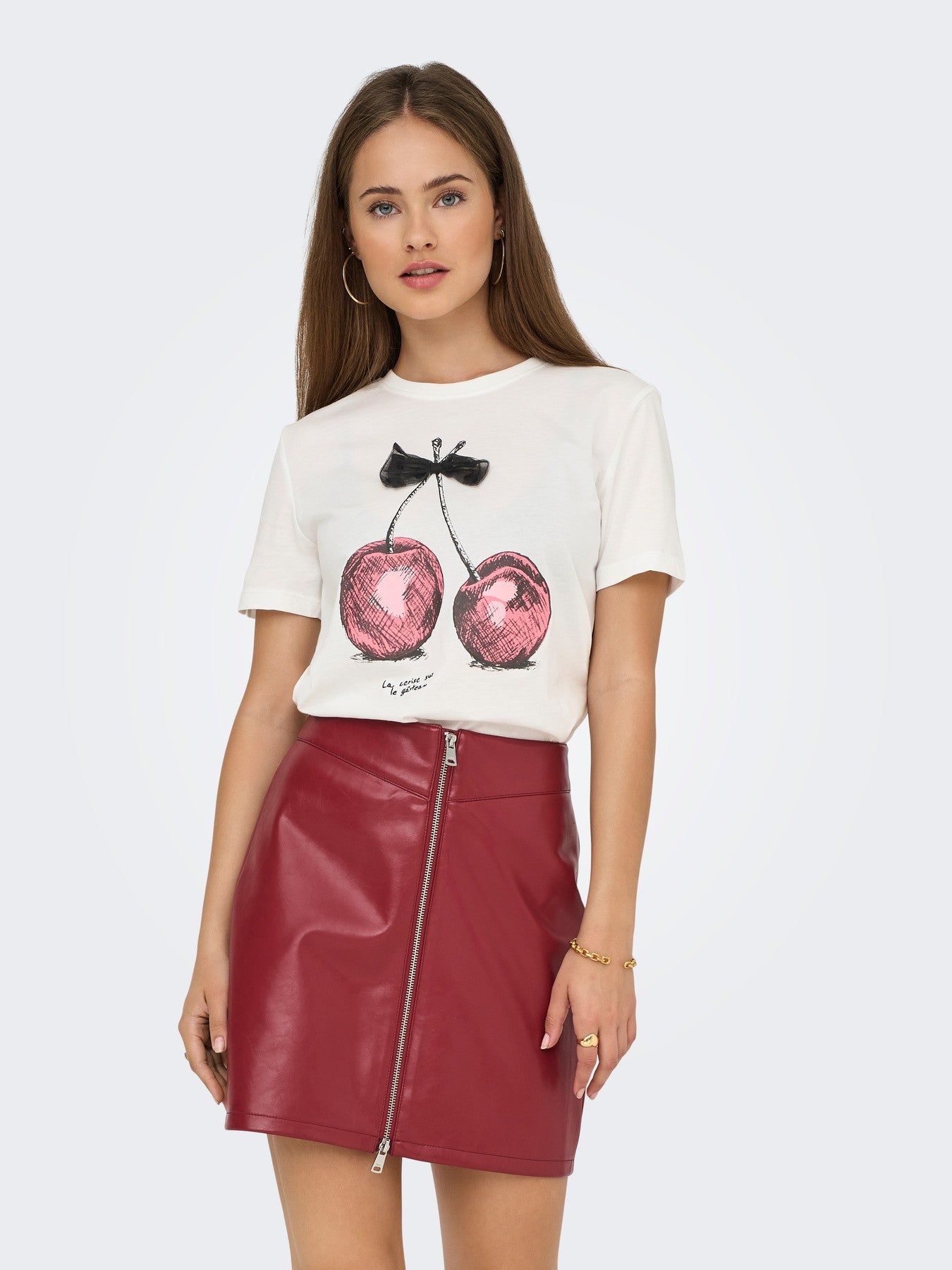 Camiseta lazo de Only