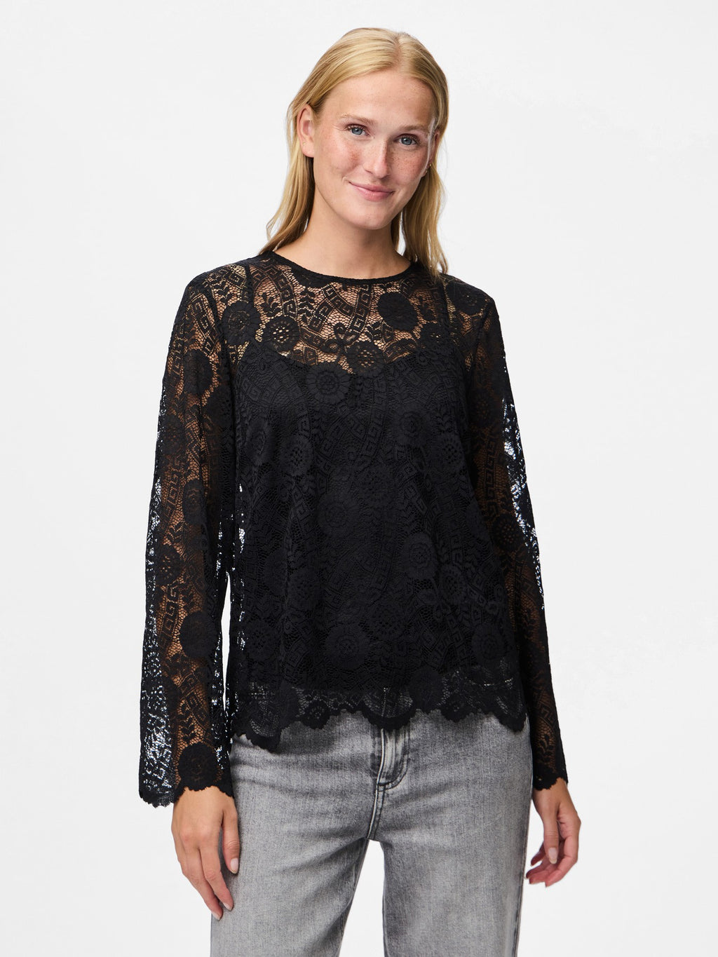Top de encaje de Pieces