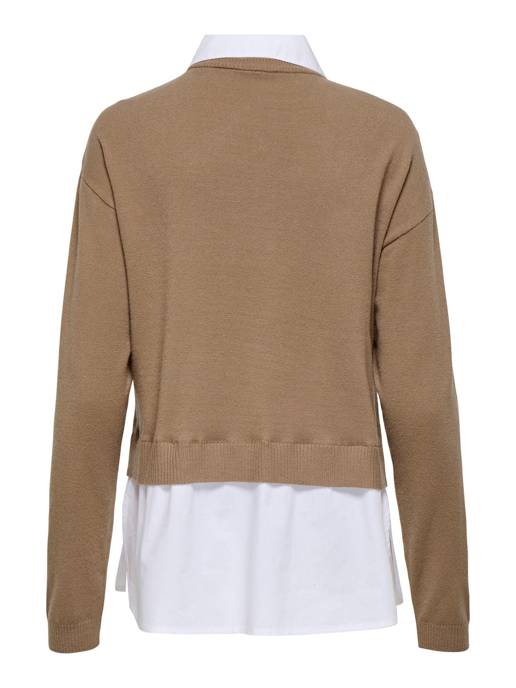 Jersey con falsa camisa de Only