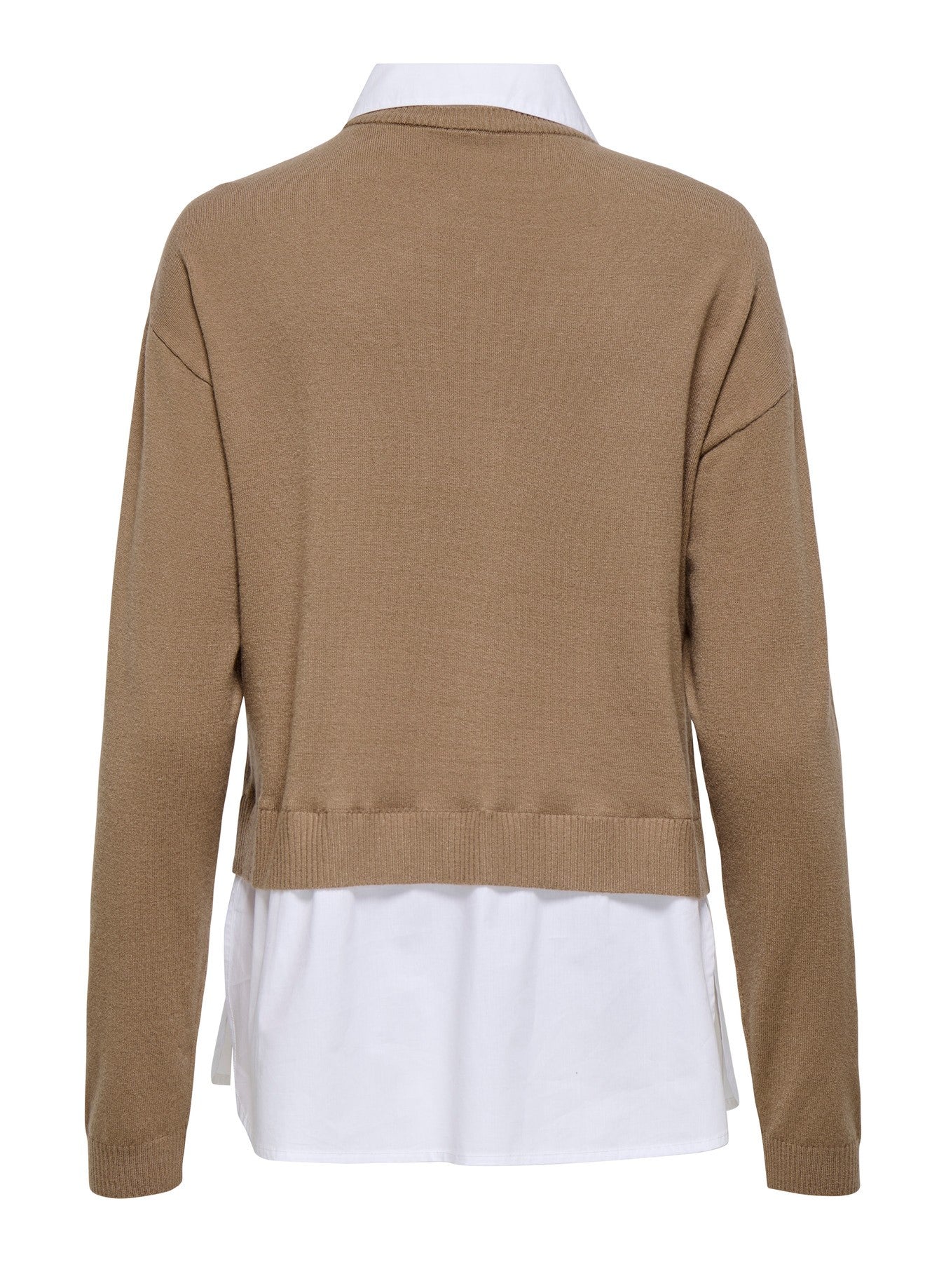 Jersey con falsa camisa de Only