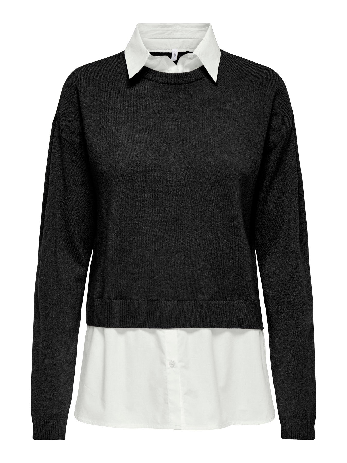 Jersey con falsa camisa de Only