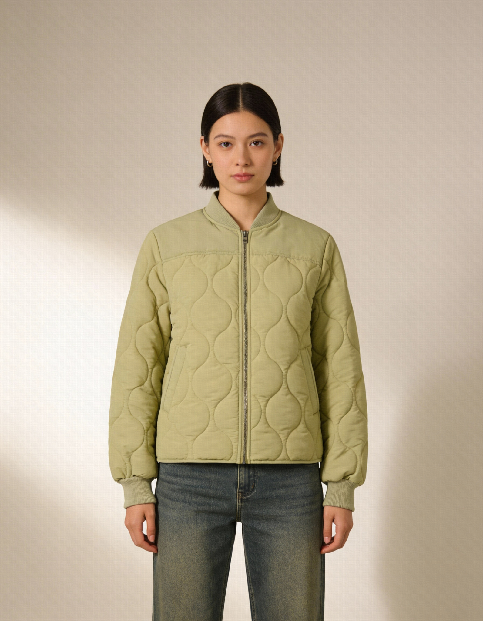 Cazadora acolchada de Jacqueline de Yong