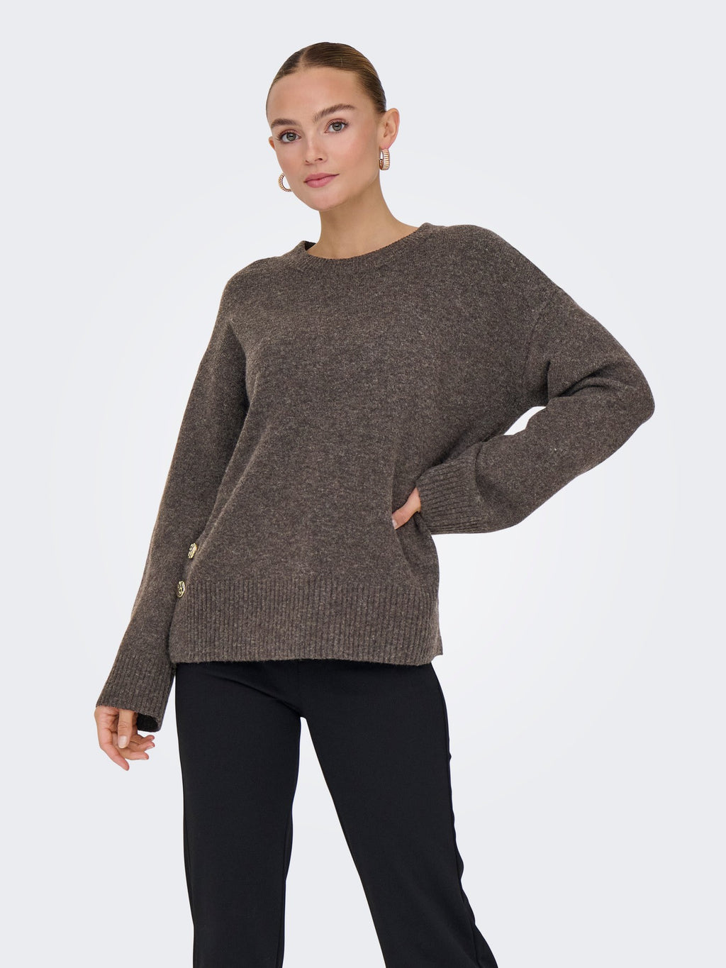 Jersey cuello redondo de Only