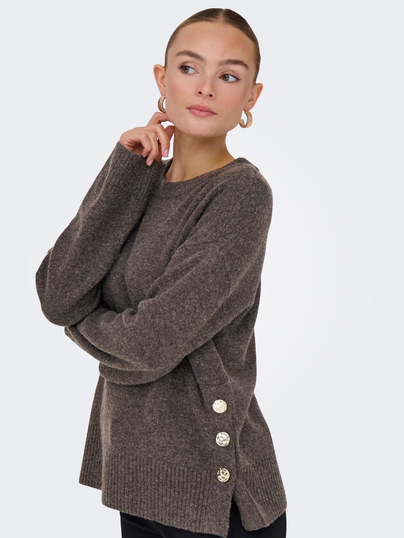 Jersey cuello redondo de Only