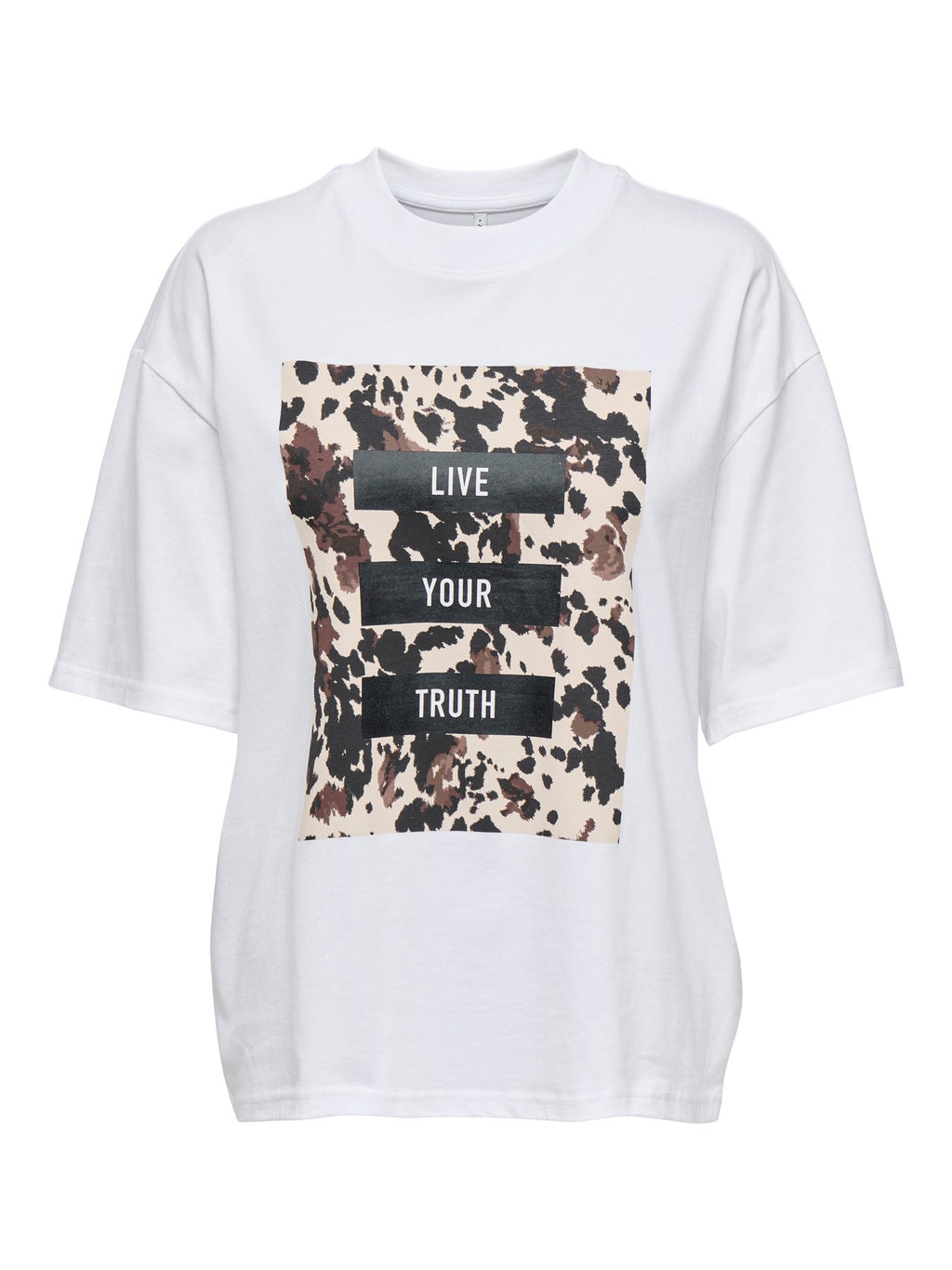 Camiseta oversize animal print de Only