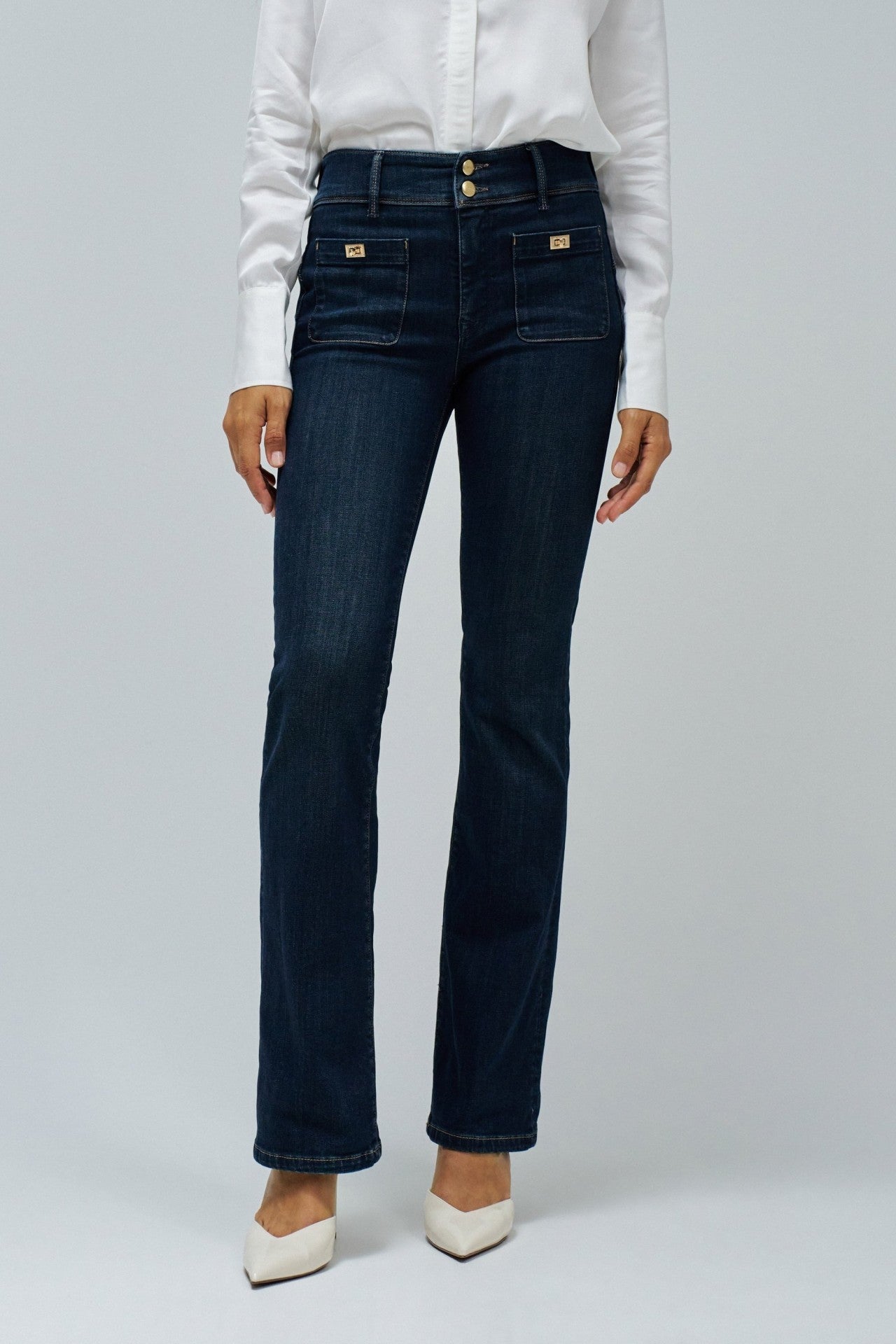 Vaquero boot cut tiro medio de Salsa Jeans