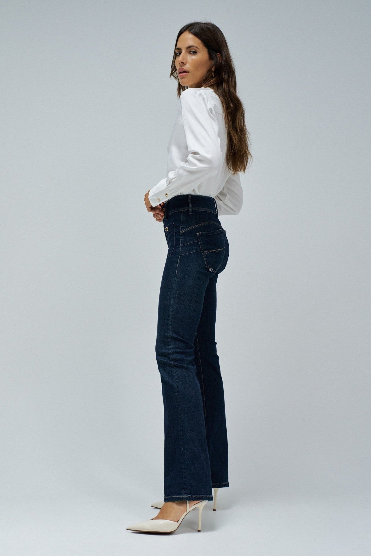 Vaquero boot cut tiro medio de Salsa Jeans