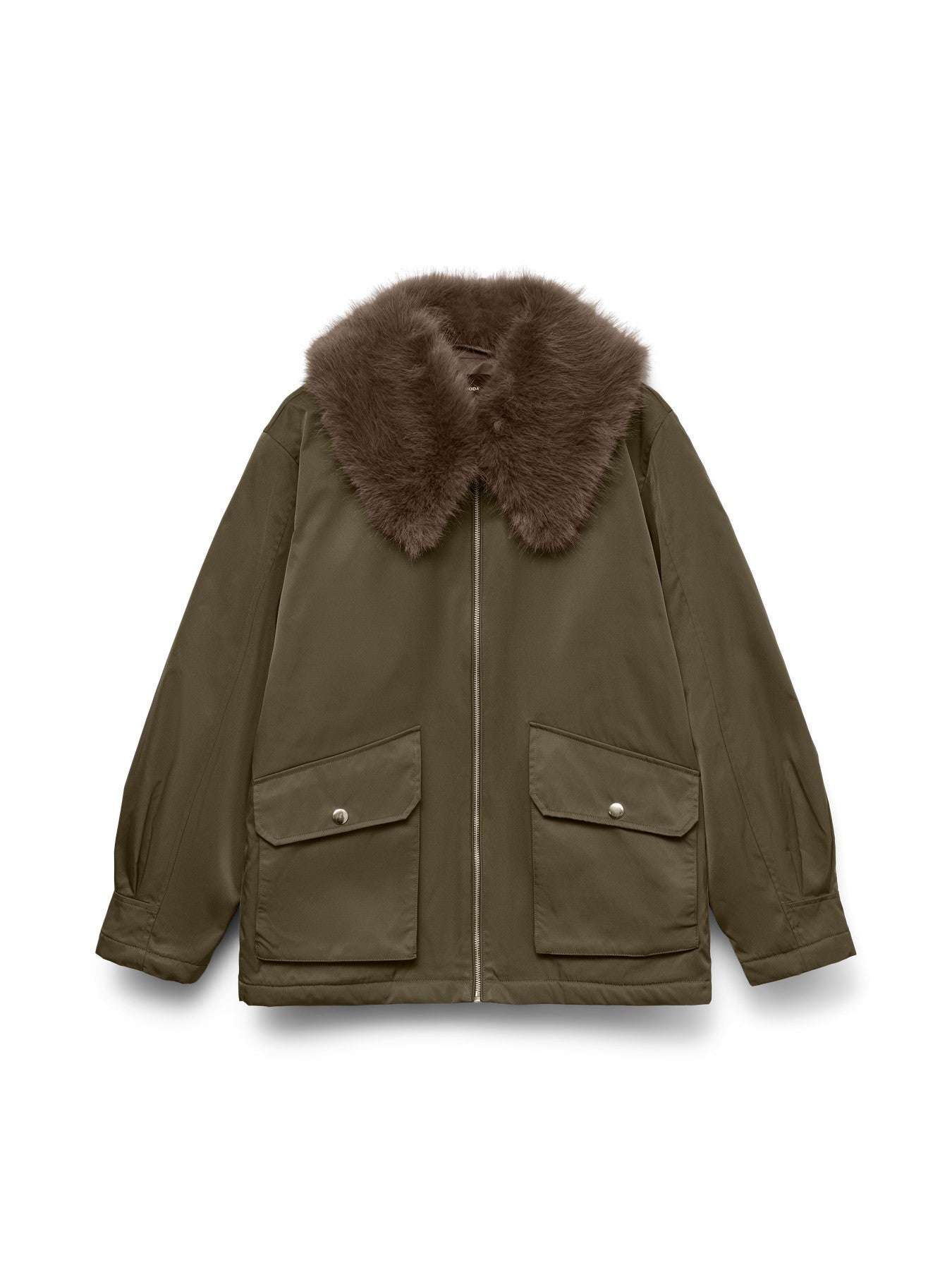 Cazadora con pelo de vero Moda