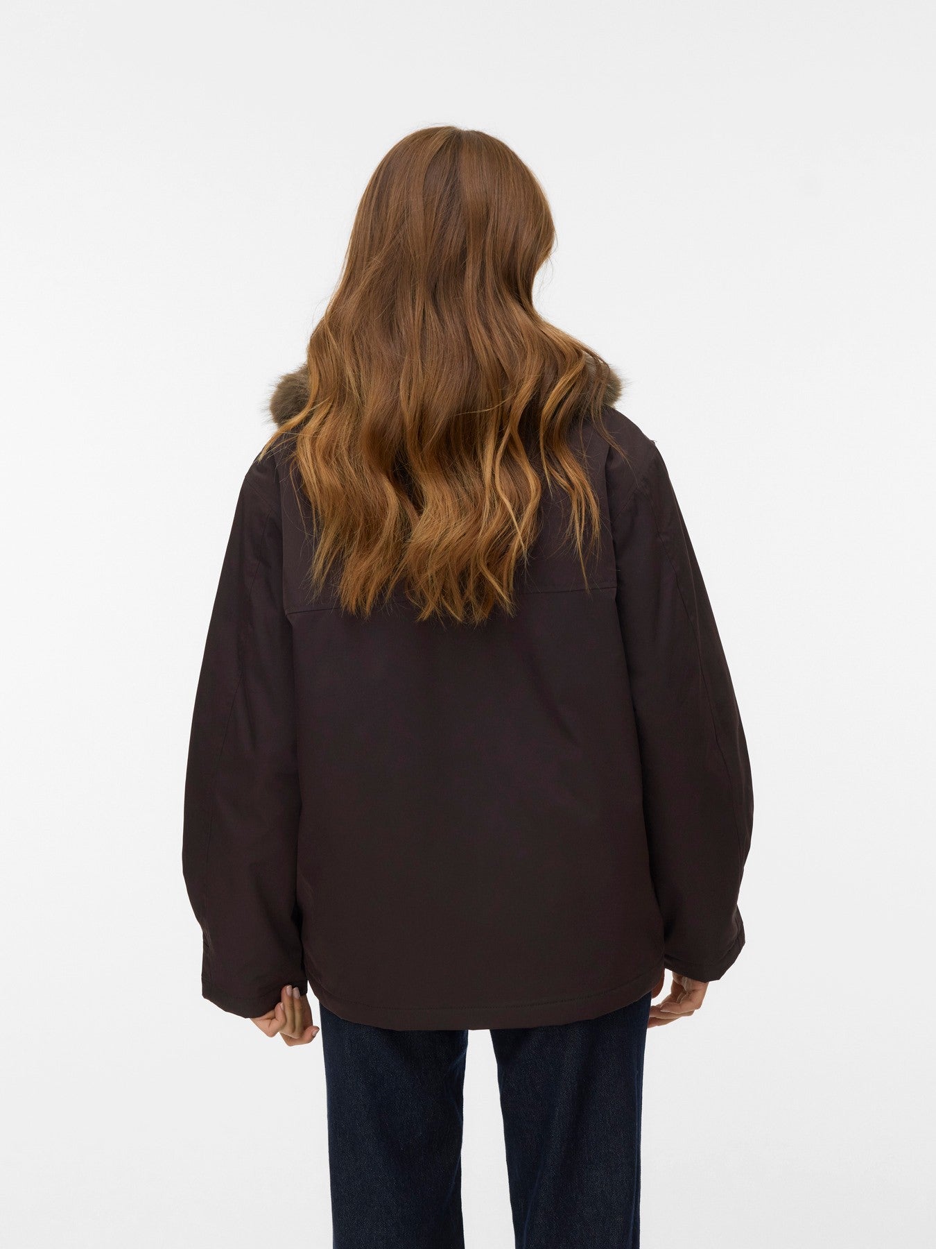 Cazadora con pelo de vero Moda