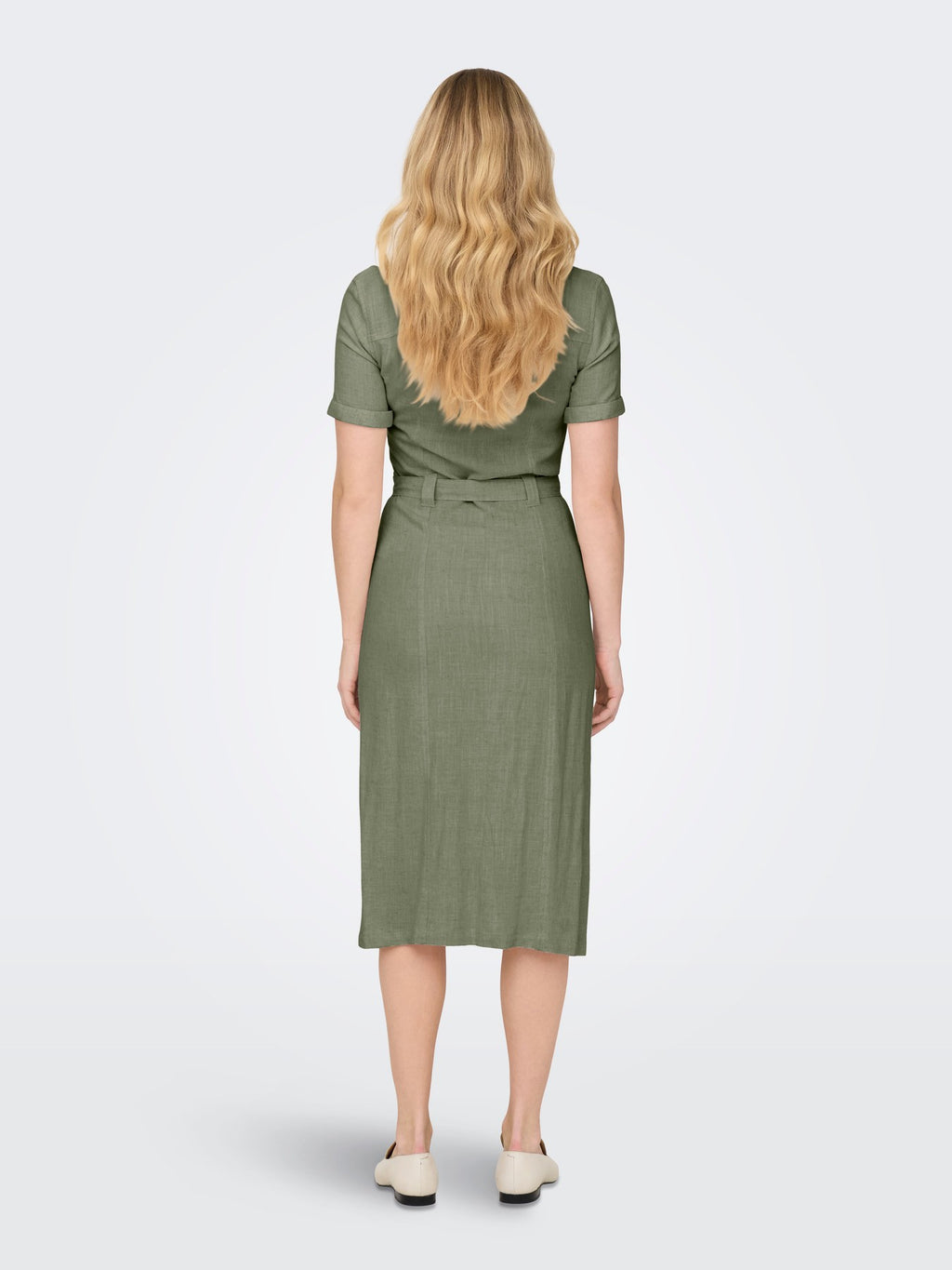 Vestido camisero de only