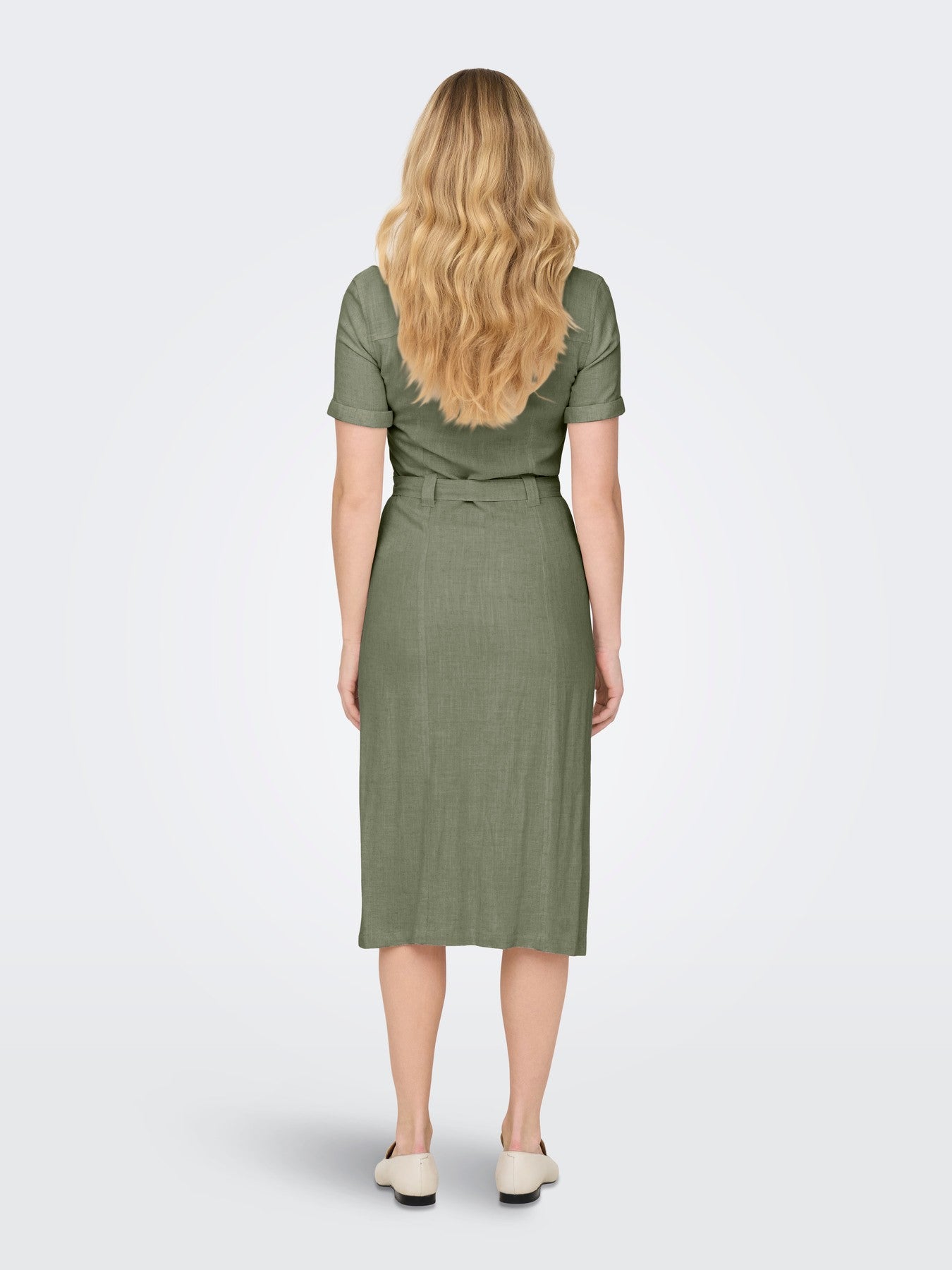 Vestido camisero de only