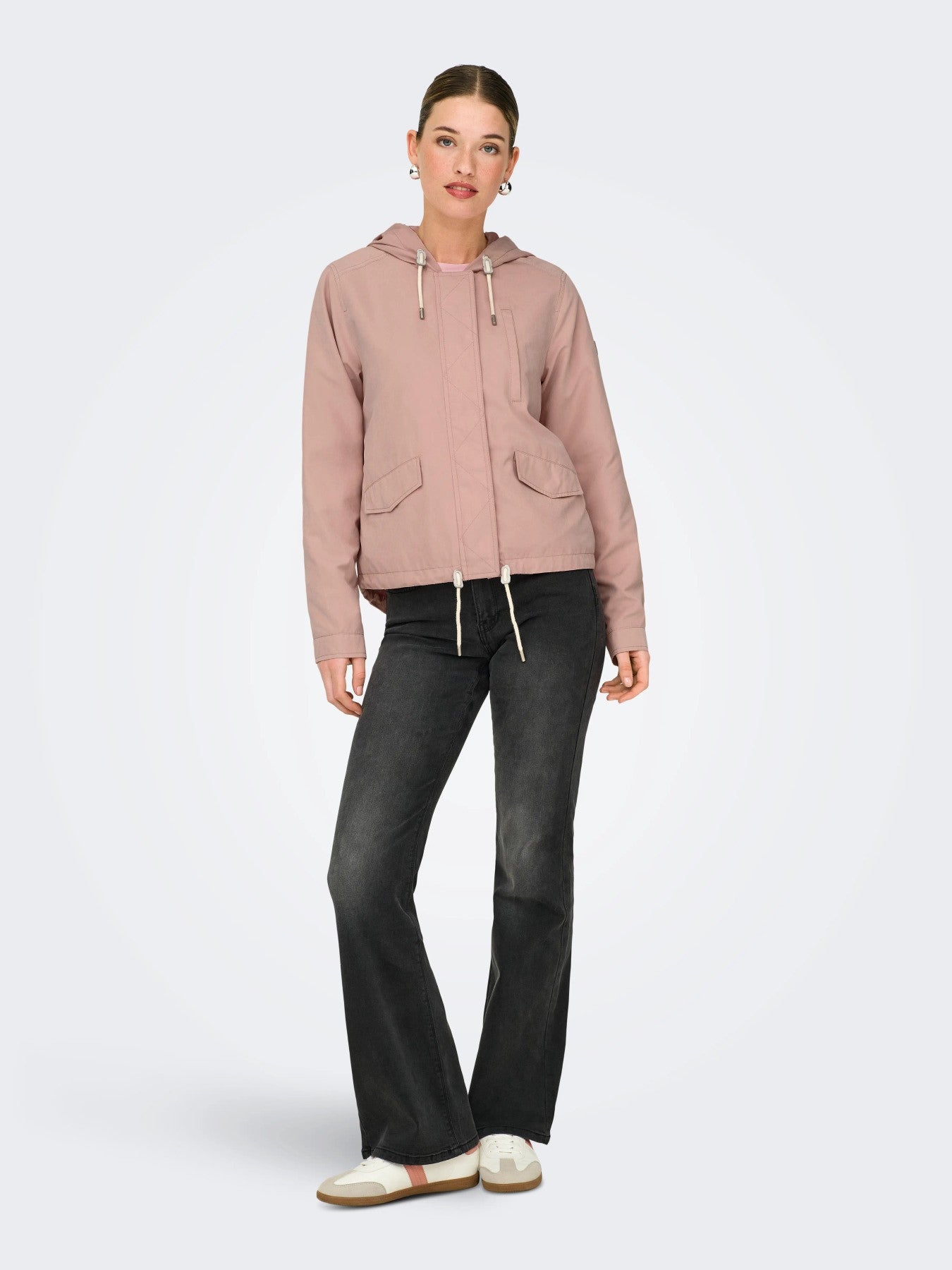 Parka entretiempo con capucha de Only