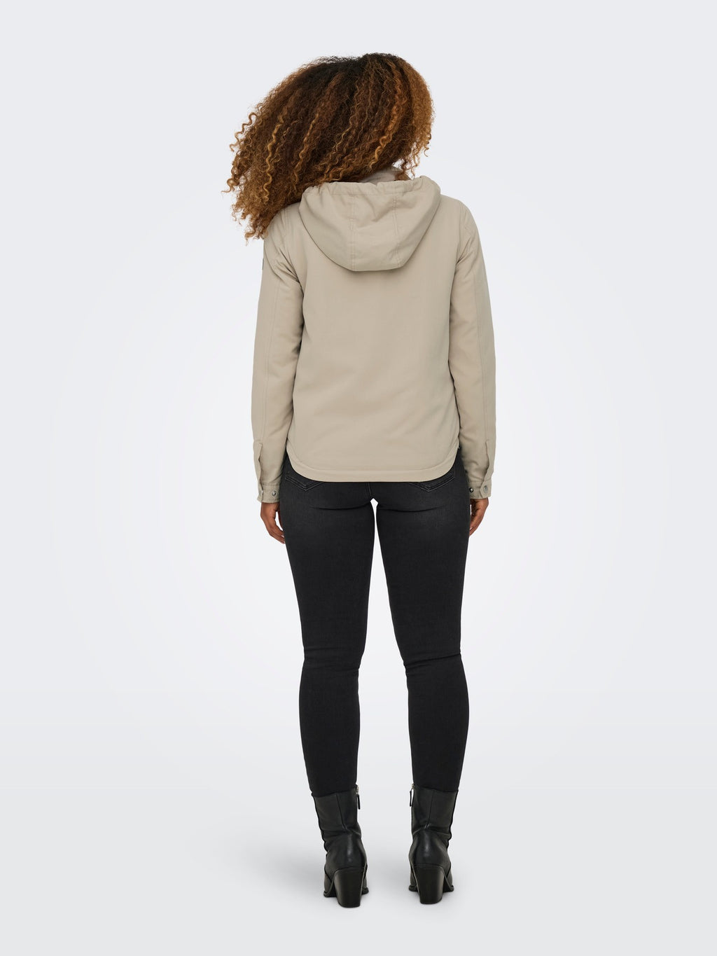 Parka entretiempo con capucha de Only