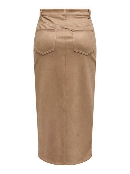 Falda suede de Only