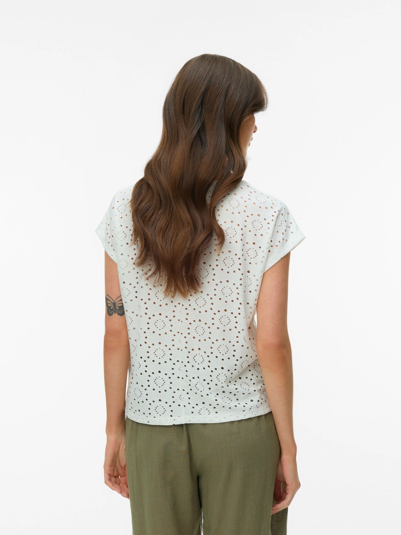 Top perforado de Vero Moda