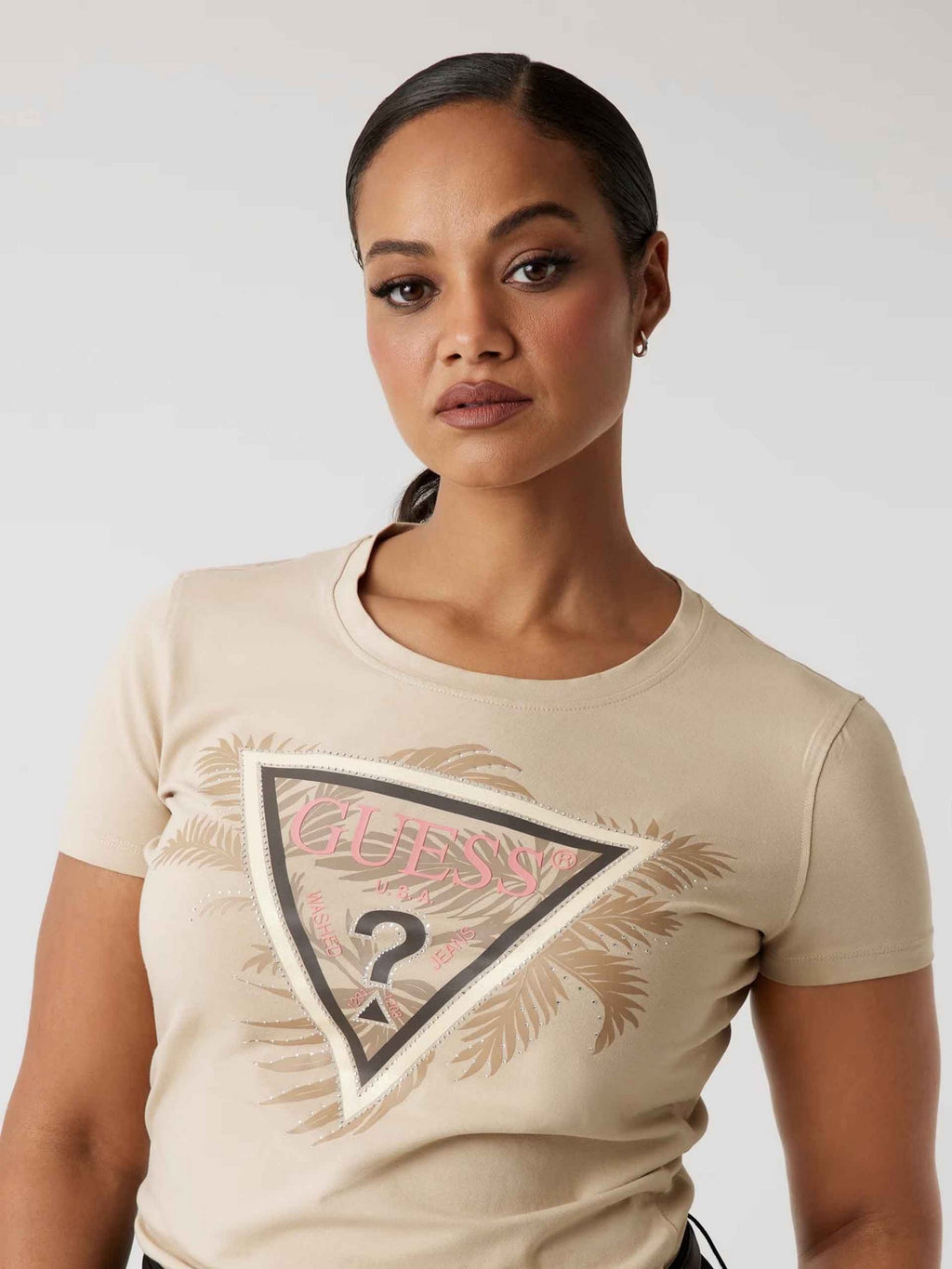 Camiseta pedreria de Guess