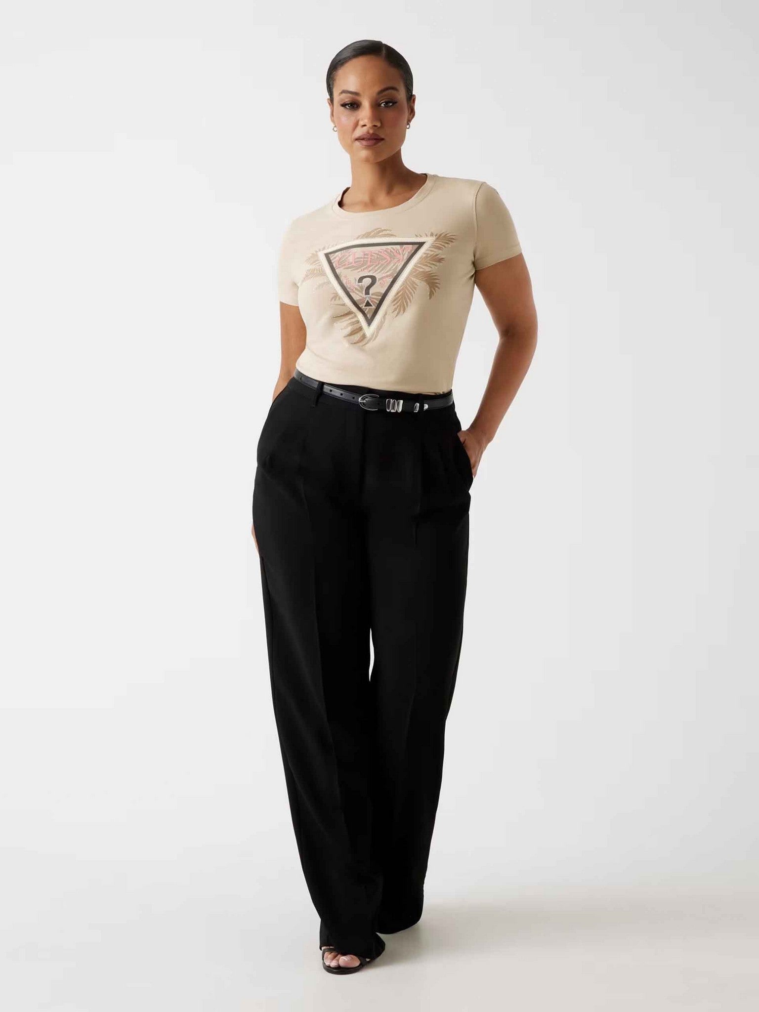 Camiseta pedreria de Guess