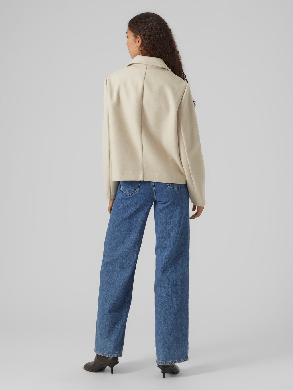 Abrigo paño corto de Vero Moda