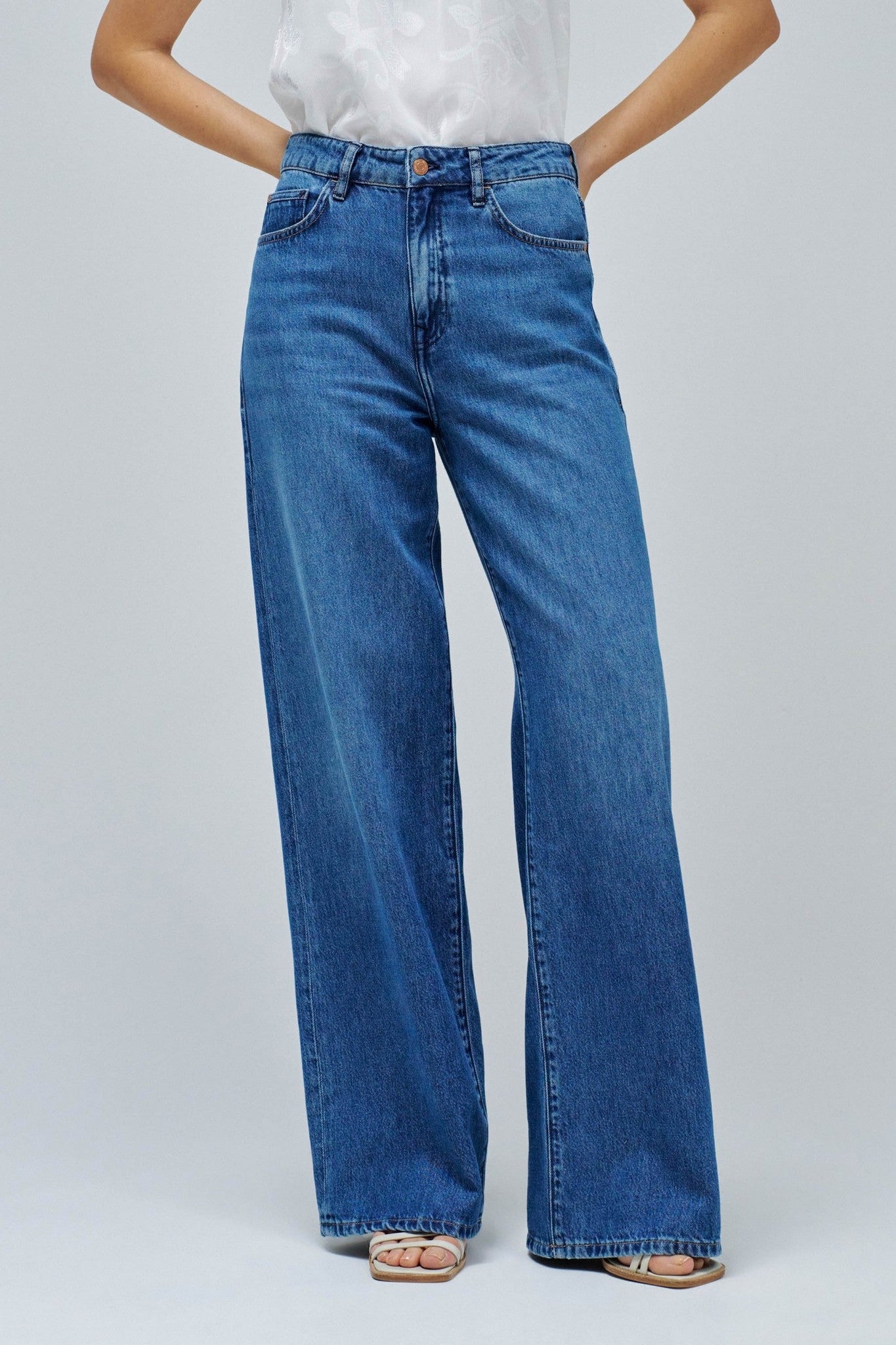 Vaquero qide tiro alto de Salsa Jeans
