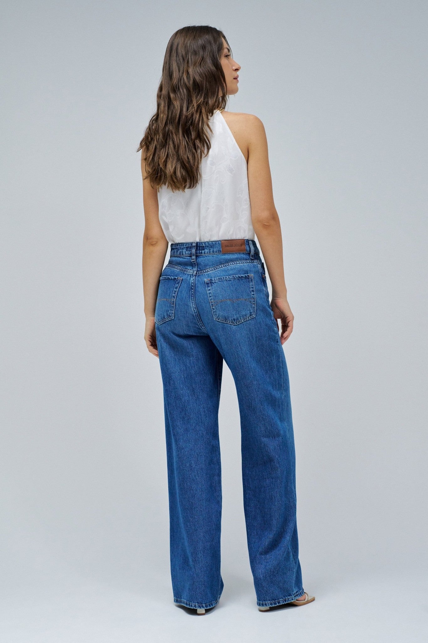 Vaquero qide tiro alto de Salsa Jeans